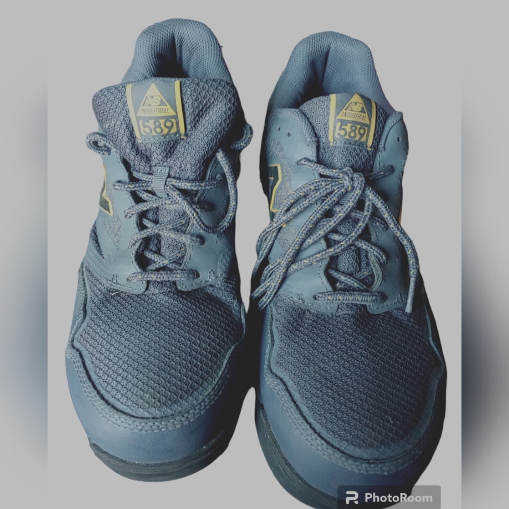 New Balance 589 Steel Toe Slip and Fuel Resistant Safety Shoes Mens 11 N…